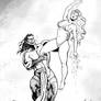 Jean Grey In a Bikini With Attuma