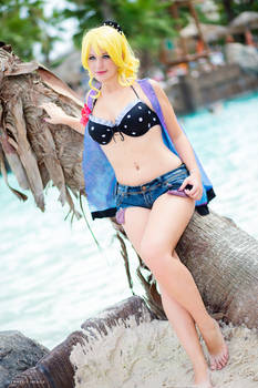 Eli Ayase Love live summer cosplay