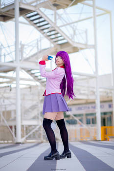 Senjougahara Hitagi cosplay