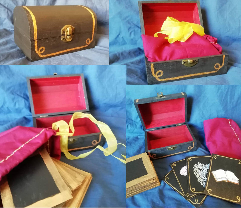 Keystone Cards Box - Keystone LARP Commission by IllustratedJai on ...