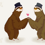 Top hat / Top hat - Wedding Sloths