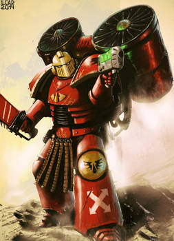 Pre Heresy Blood Angels Assault marine