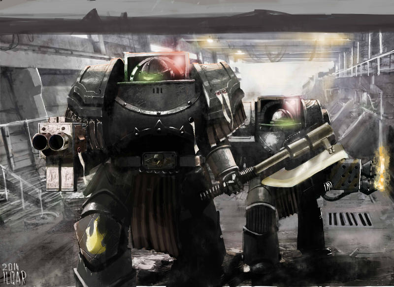 Pre Heresy Word Bearers Terminators by Ilqar on DeviantArt