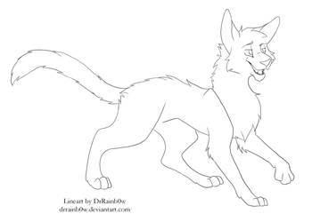 Free Cat Lineart