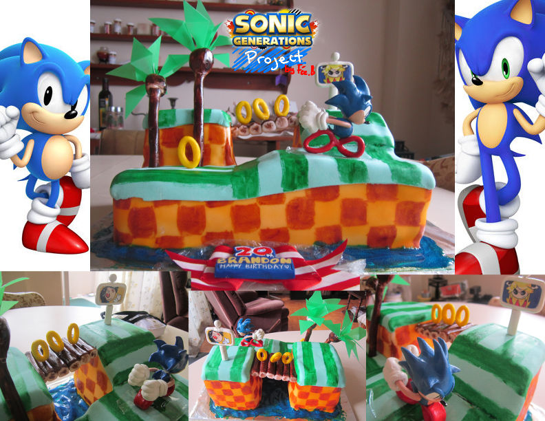 Green Hill Zone (Sonic)  Festas de aniversário do sonic