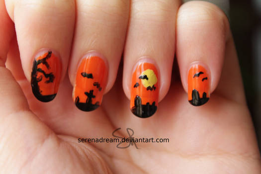 Halloween Nail art