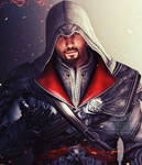 Ezio Auditore Da Firenze (Brotherhood) by Verahnika