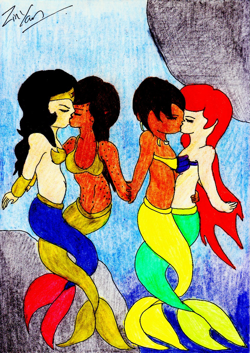 Sea Love: Ariel And Her Girls