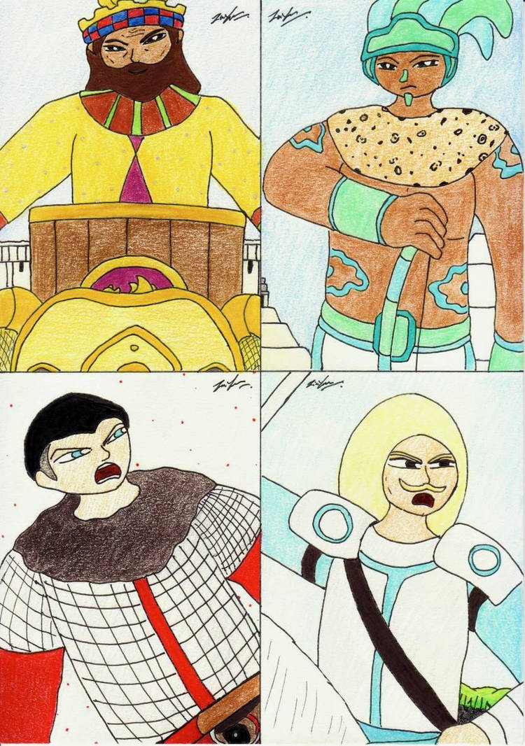 Ao2 Drawings Artwork From AOE 2 DE 10 by lordtrigonstar on DeviantArt