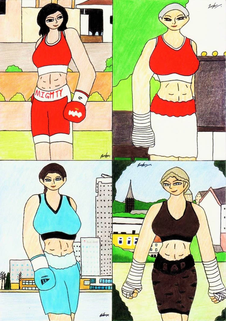 Artwork From LeslieTheNerdyBoxer OC 6 by lordtrigonstar on DeviantArt