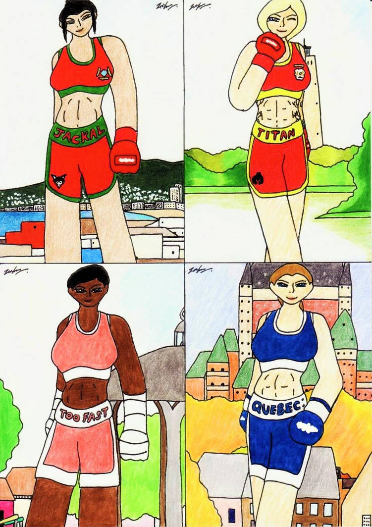 Artwork From LeslieTheNerdyBoxer OC 11 by lordtrigonstar on DeviantArt