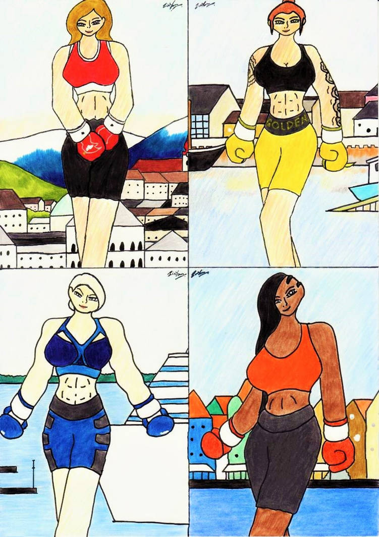 Artwork From LeslieTheNerdyBoxer OC 13 by lordtrigonstar on DeviantArt