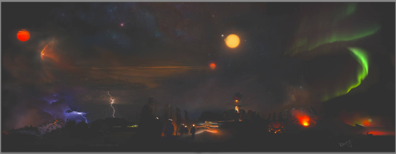 Space and Time -- Collage by greyorm