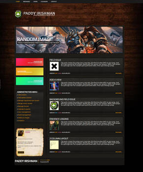 WoW guild site (Fully coded)