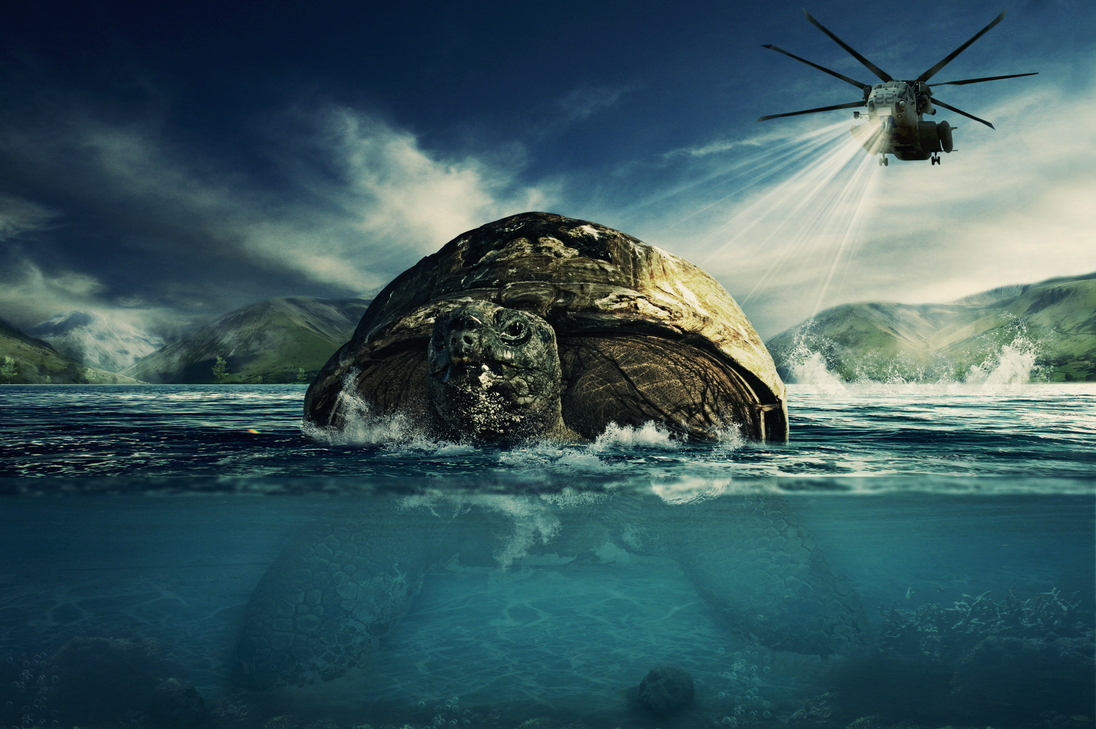 Colossal Turtle by AzymisGFX on DeviantArt