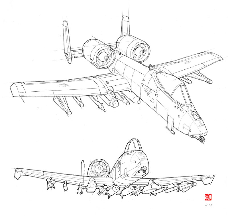 A-10 Thunderbolt WIP