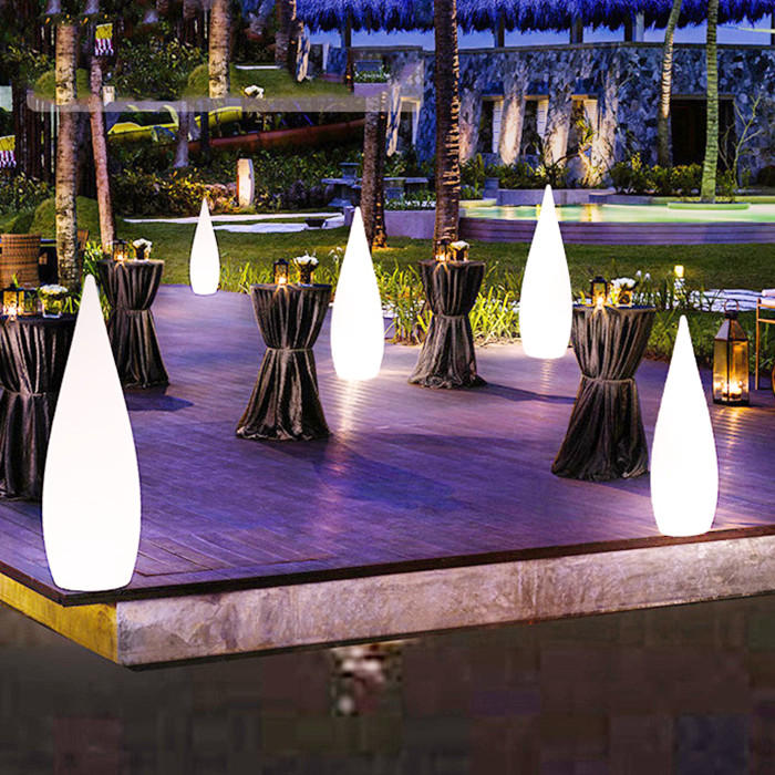 Large Colorful Glowing LED Standing Lights by watsentech on DeviantArt