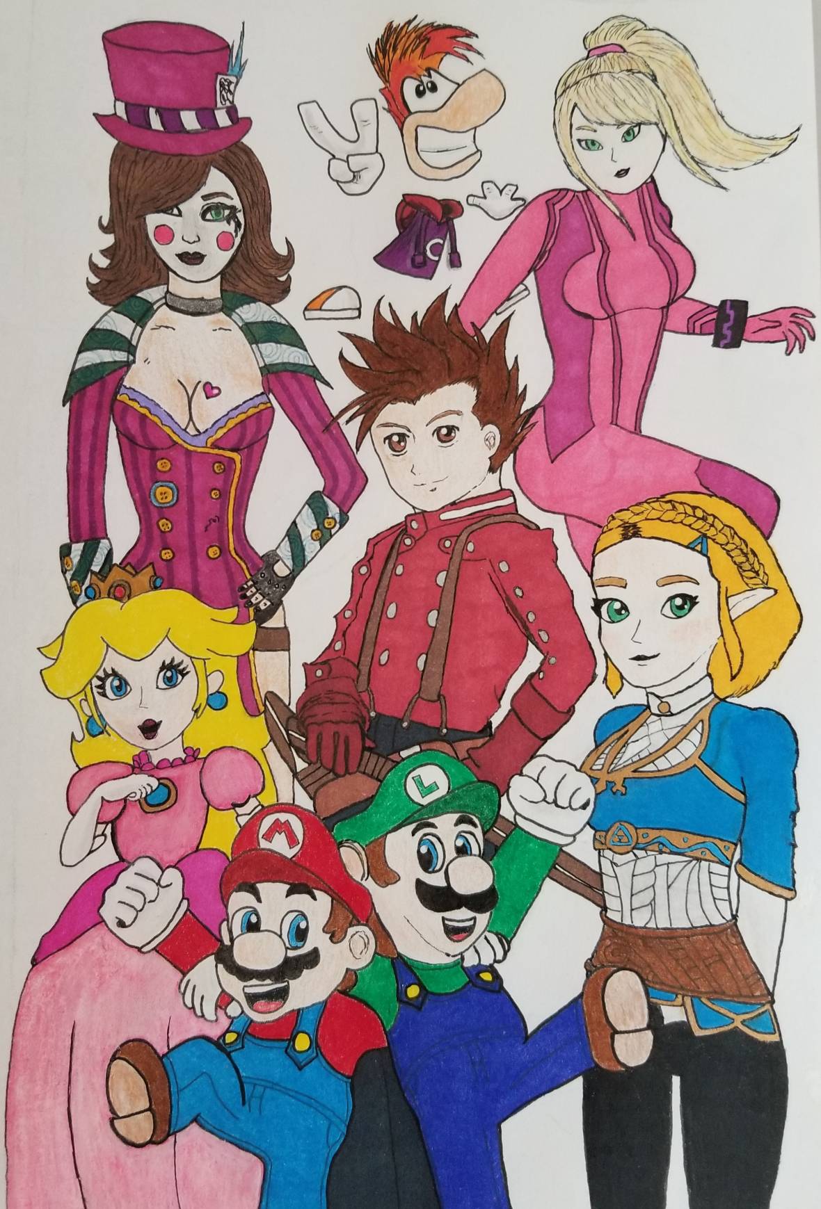 Games Characters. Deviantart Video Game Characters by SyreenaPastels on DeviantArt