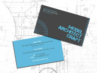 Architect visiting card