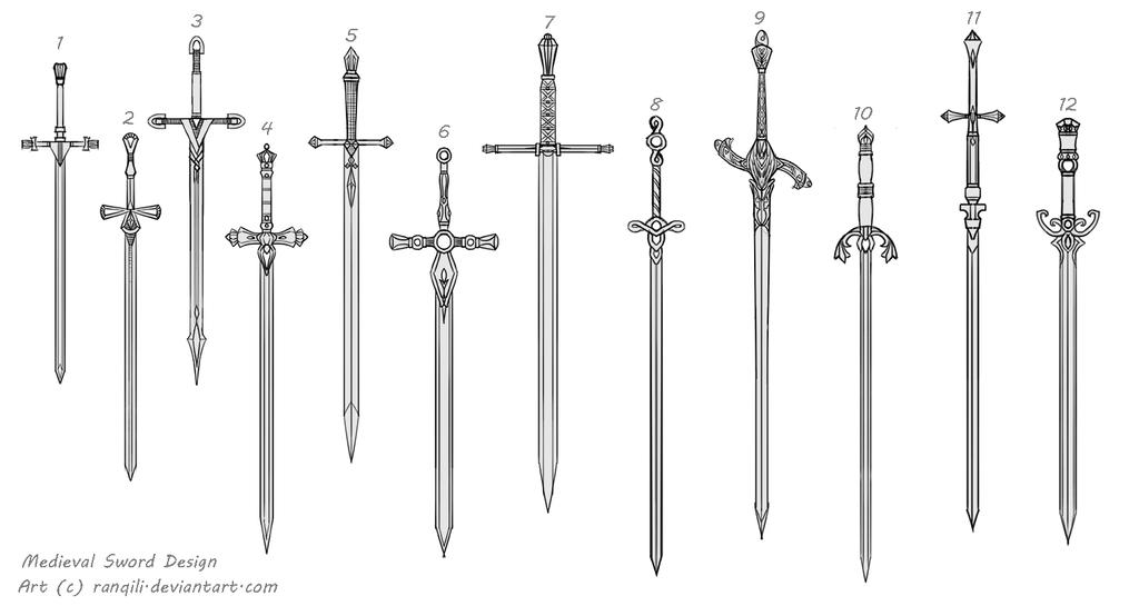 Medieval Swords Design by RanqiLi on DeviantArt