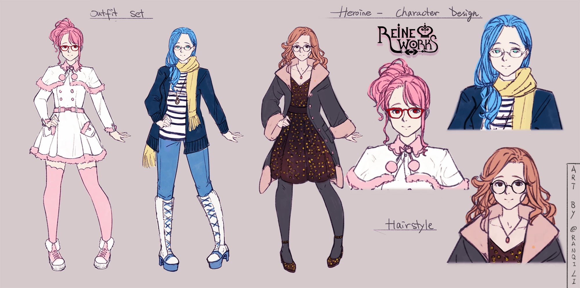 Heroine Design By Ranqili On Deviantart Heroine Design By Ranqili On Deviantart
