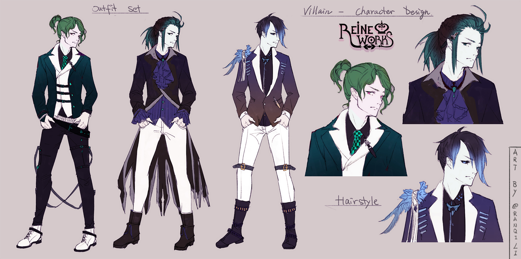 Villain Design By Ranqili On Deviantart Villain Design By Ranqili On Deviantart