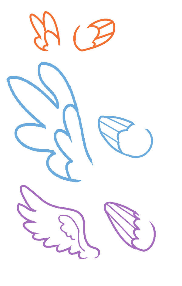 MLP base Parts (Wings) by StarDustSentryYT105 on DeviantArt