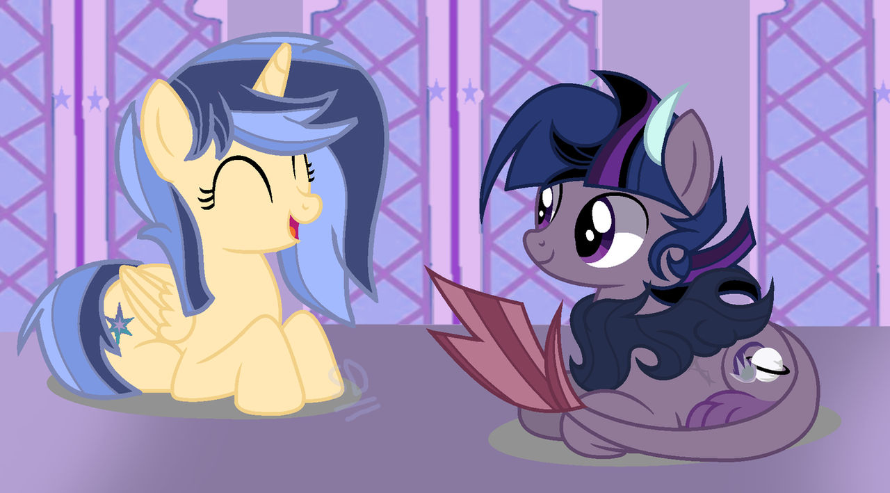 Mlp Menancing Talking (MLP Next Gen Collab) by StarDustSentryYT105 on DeviantArt