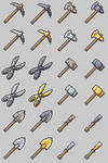 Game Tool Icons (From PixelTime Videos)