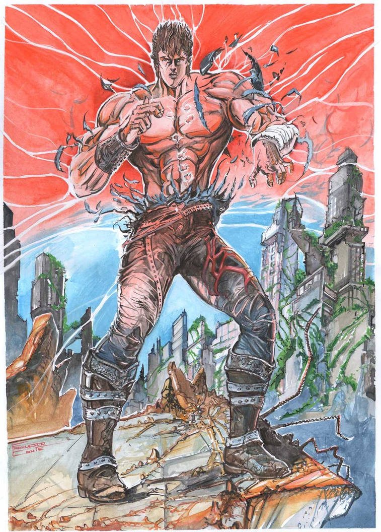 Ken Shiro Battle Rapper Ken Shiro Commission color by Francesco-Conte1974 on DeviantArt