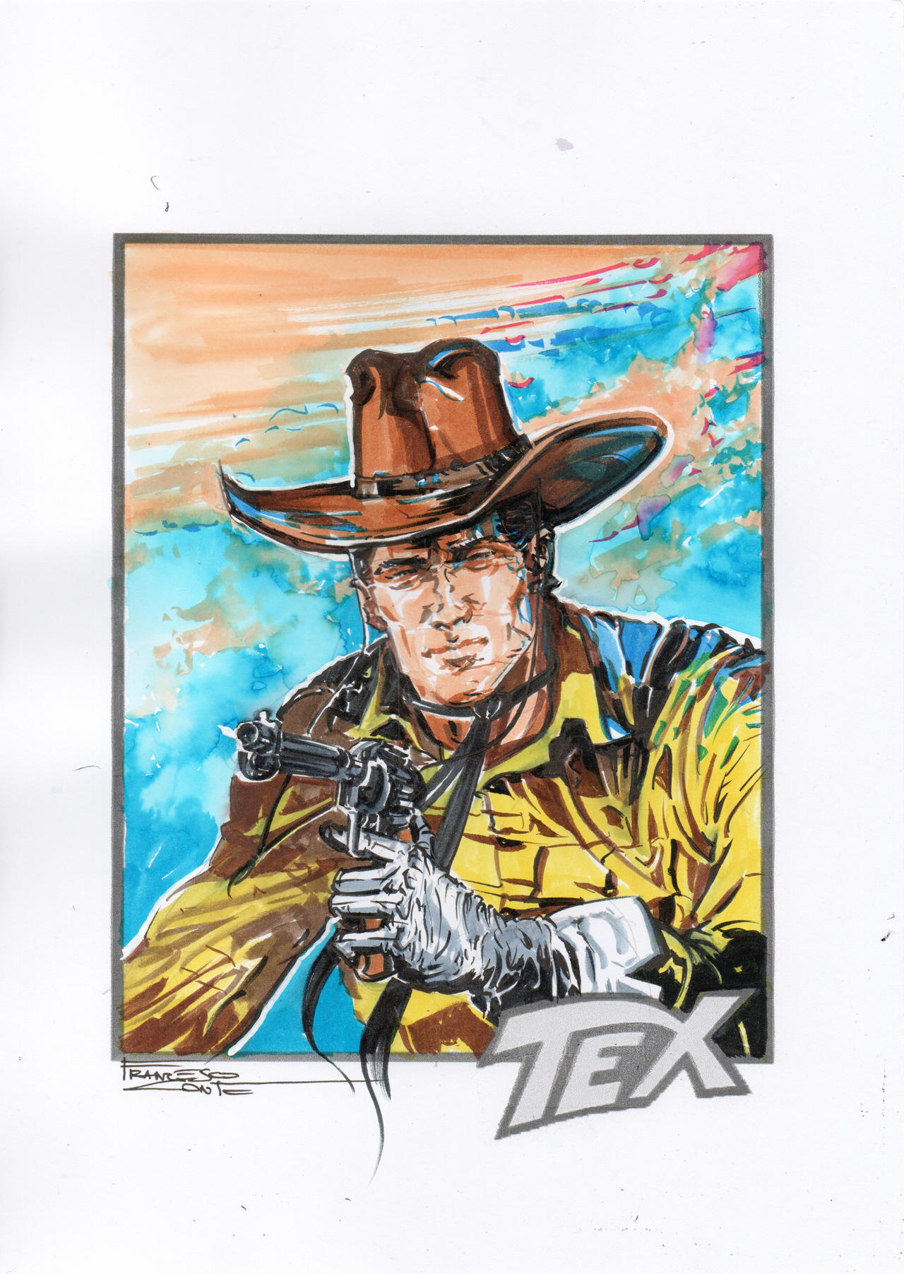 Blank frame Tex by Francesco-Conte1974 on DeviantArt
