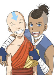 A:TLA: Aang and Sokka