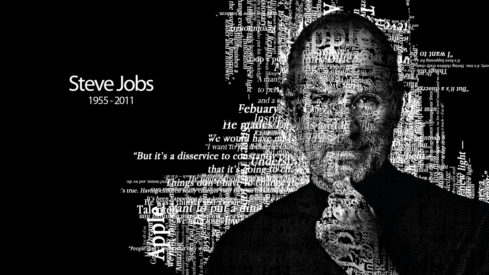 Steve Jobs Tribute - Wallpaper by Zabelon on DeviantArt Steve Jobs Tribute - Wallpaper by Zabelon on DeviantArt