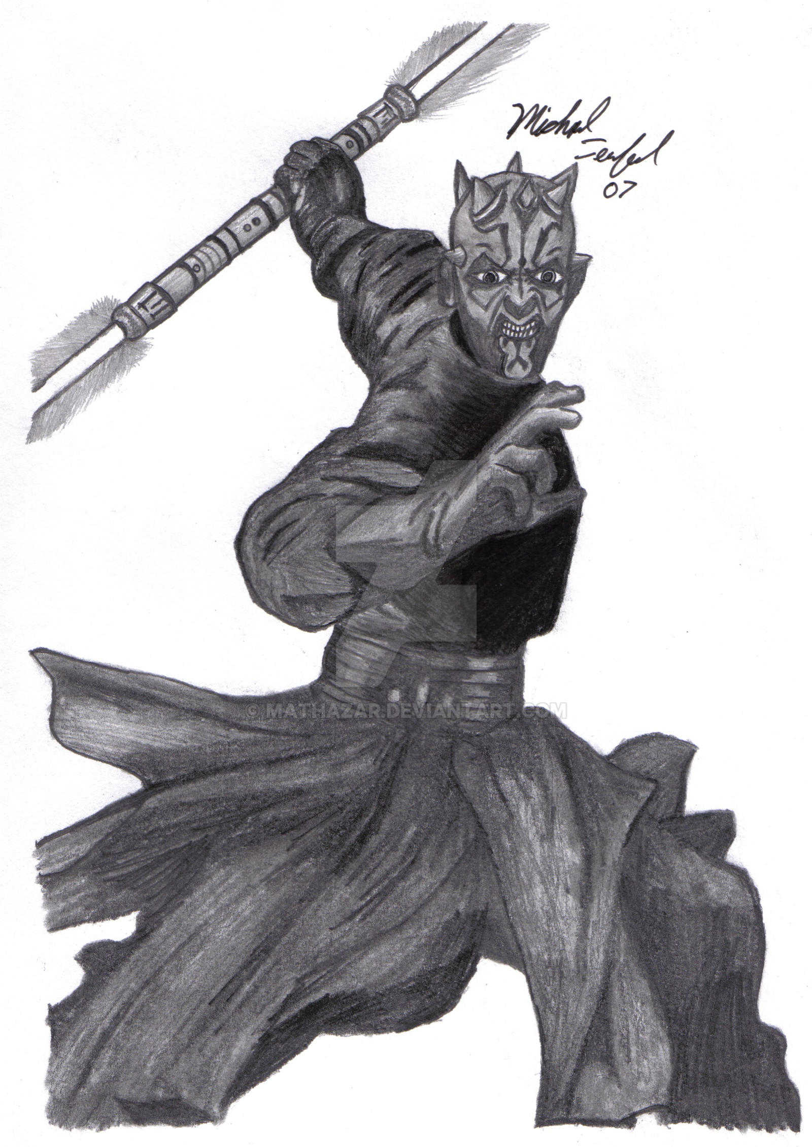 Mothazar Darth Maul by mathazar on DeviantArt