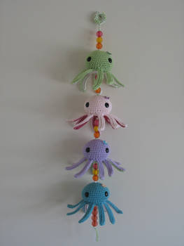 Octopus wall hanging