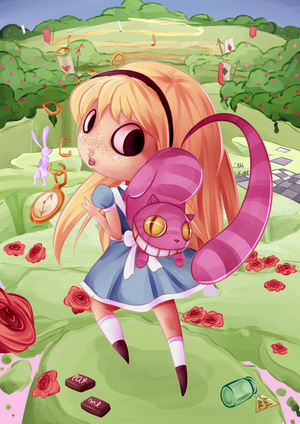 Alice in Wonderland by luliyoyo