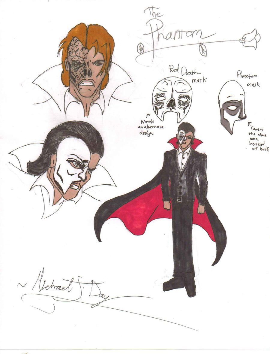 Phantom Of The Opera sketches by Razor9350 on DeviantArt