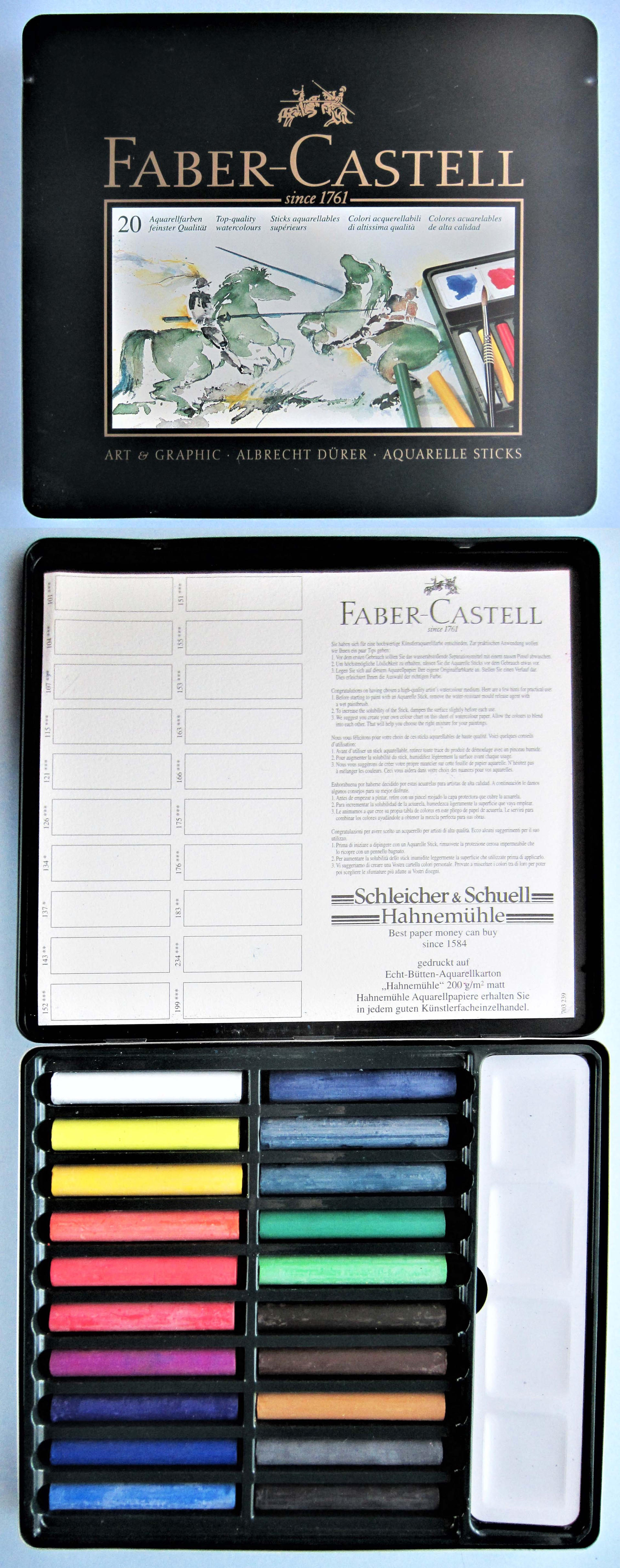 Faber Castell 20 Albrecht Duerer Aquarelle Sticks by pesim65 on DeviantArt