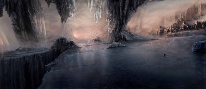 Ice landscape