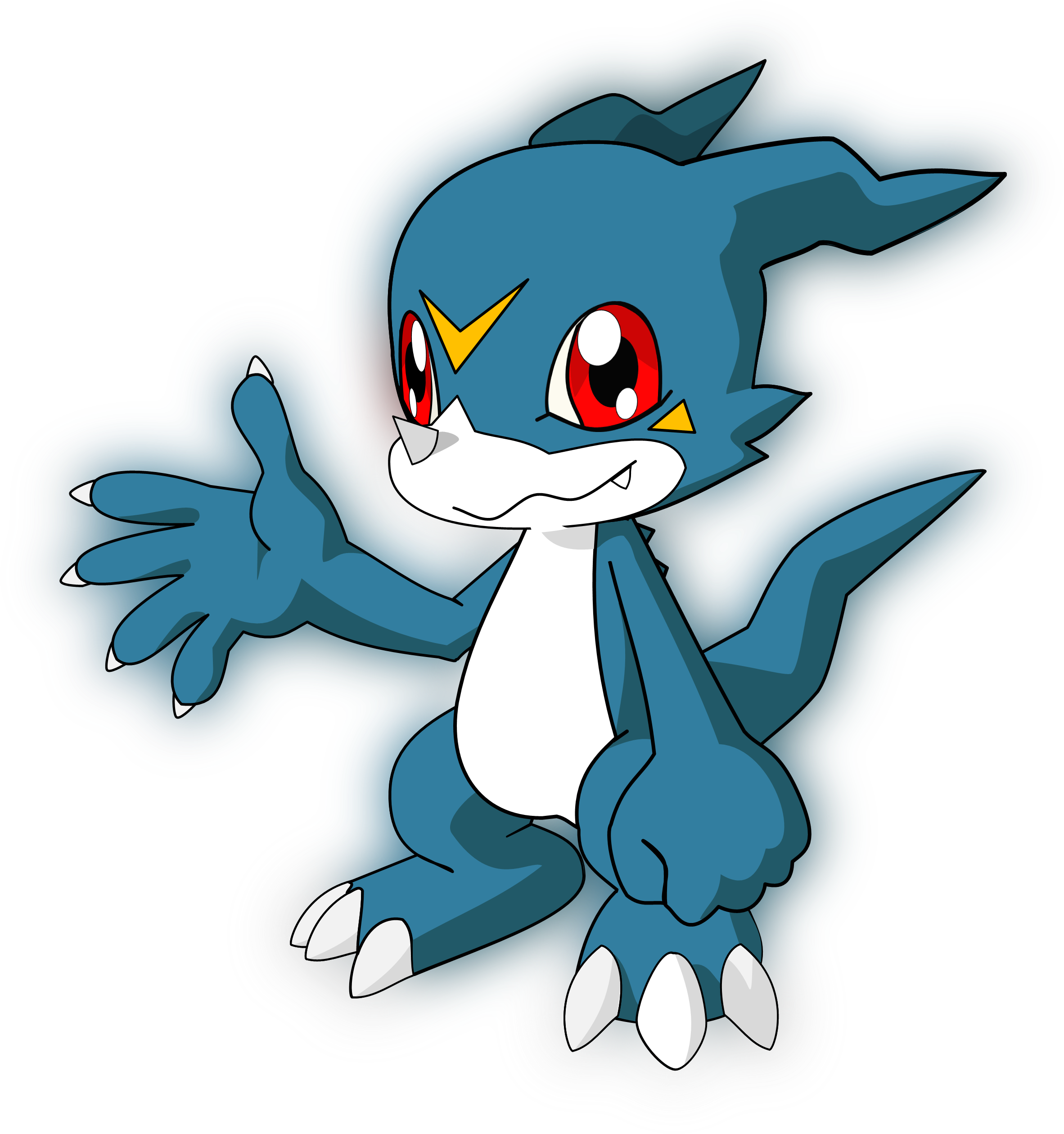 Buff Veemon Veemon - by Ex-DigitalHeart on DeviantArt