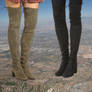 Boots over Vegas (Quick giantess collage)