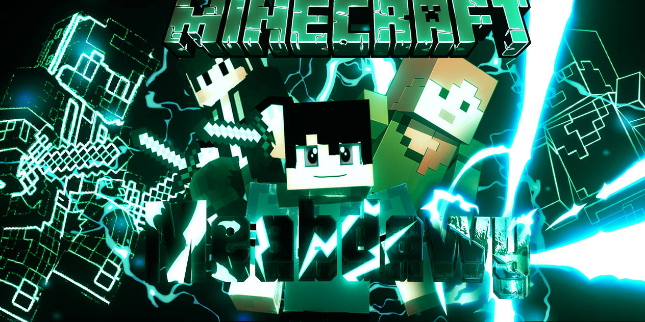 minecraft header by AHMED47-3 on DeviantArt