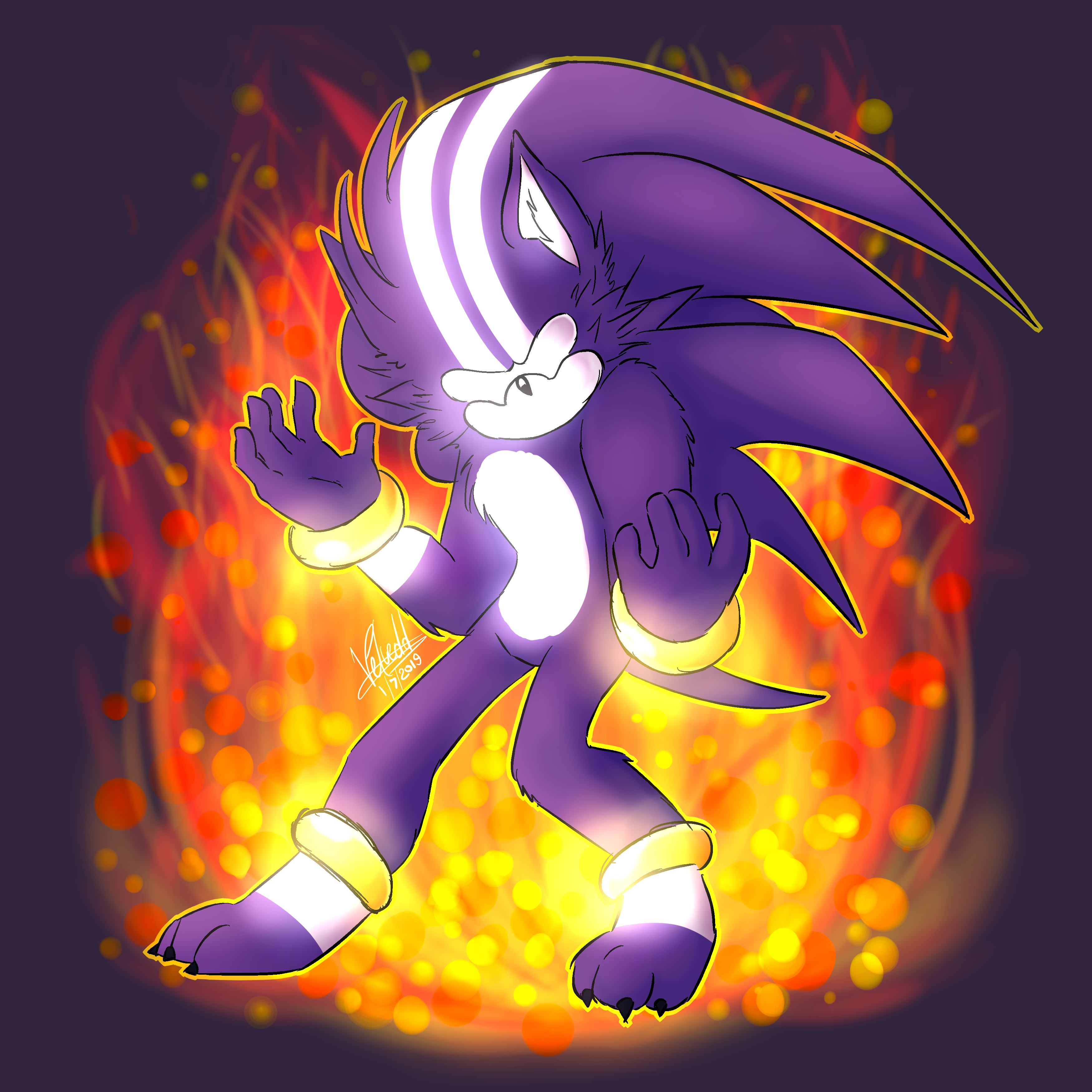 Darkspine Sonic by Sweecrue on DeviantArt