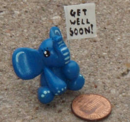 Get well soon elephant