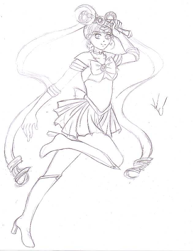 Sailor Moon Sketch