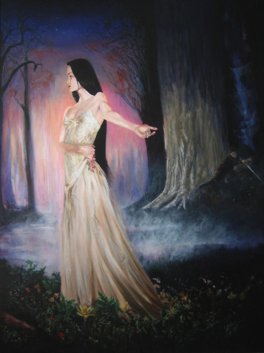 Luthien and Beren by highlandheart1968