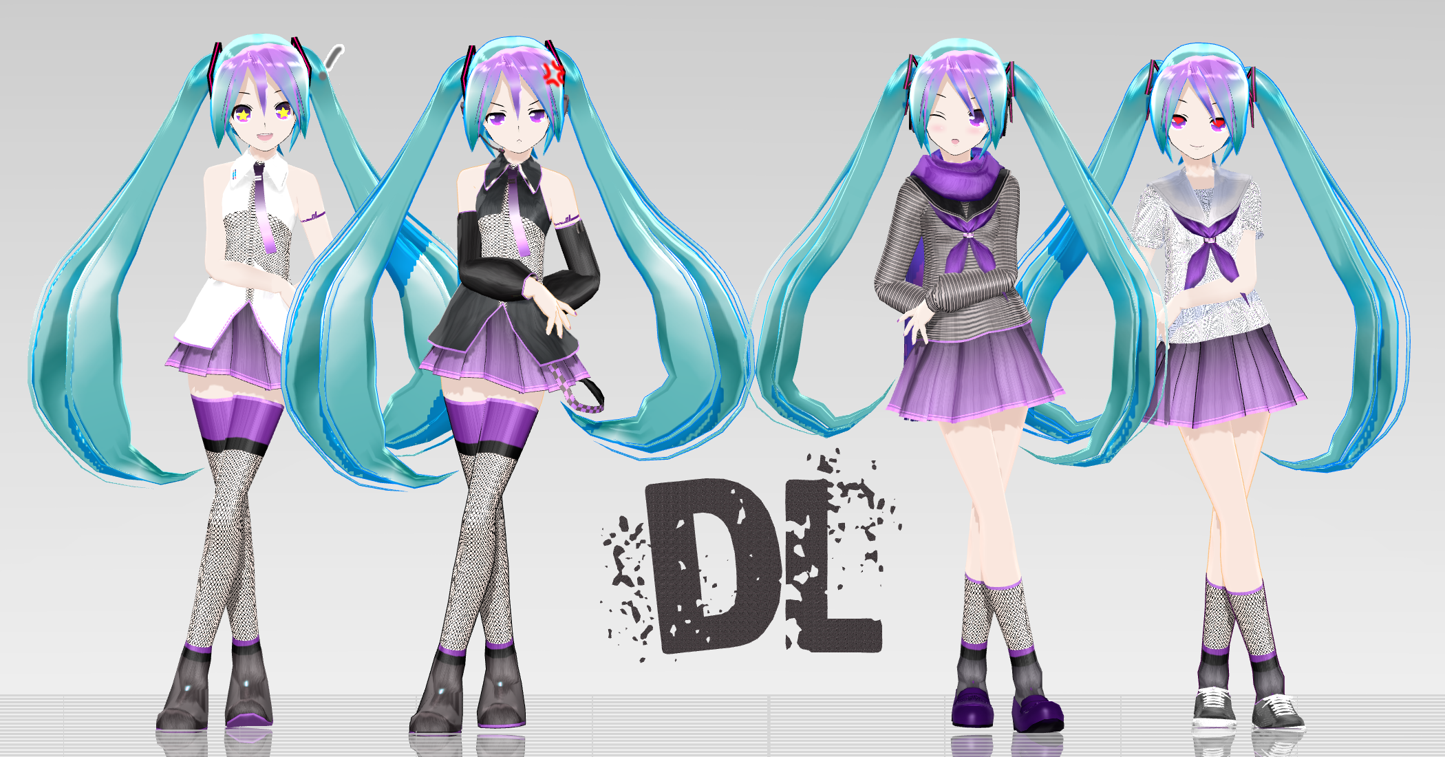 .: LAT Sweet Devil Style Hatsune Miku DL :.