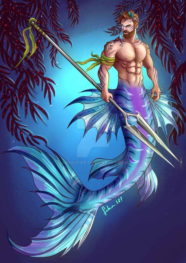 Merman for fight by ArtByFab on DeviantArt