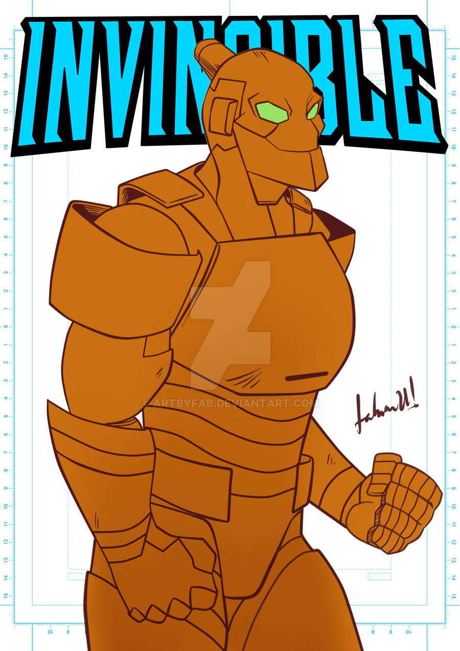 Robot Invincible V3 by ArtByFab on DeviantArt