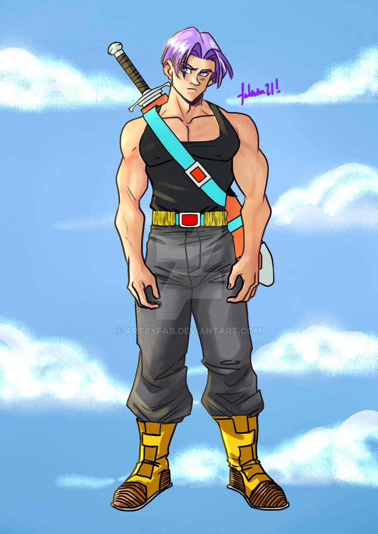Trunks fanart by ArtByFab on DeviantArt